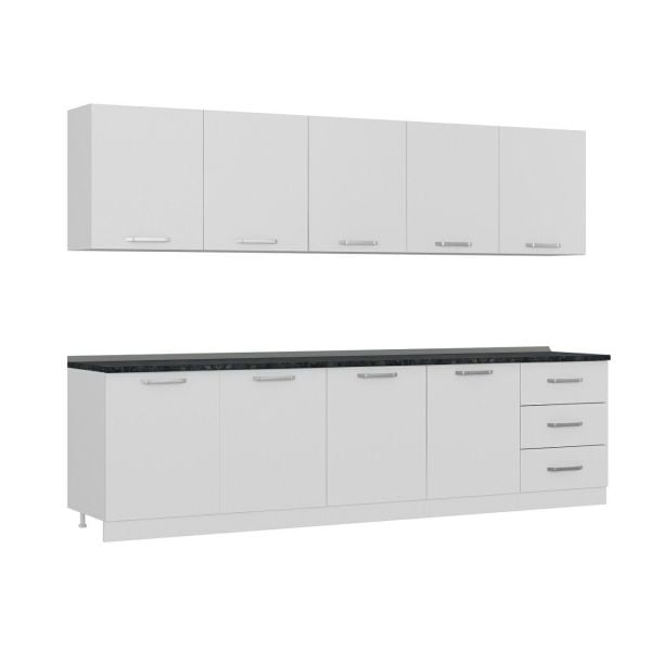 Minar 300 Cm Mutfak Dolabı Beyaz 300-B3