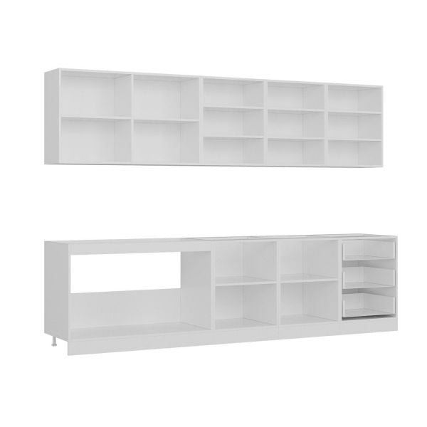 Minar 300 Cm Mutfak Dolabı Beyaz 300-B3