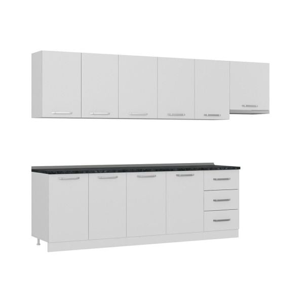 Minar 300 Cm Mutfak Dolabı Beyaz 300-B5