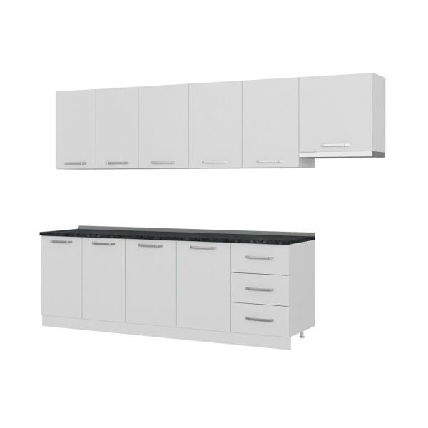 Minar 300 Cm Mutfak Dolabı Beyaz 300-B5