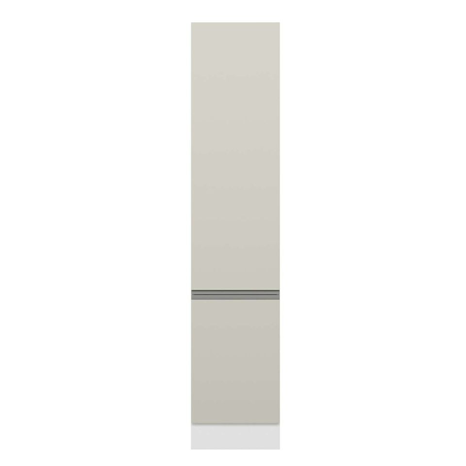 Alvinka Mutfak Modül Hg_J 50-H240Cm Boy Dolabı Beyaz Kumtası Mdf Gövde