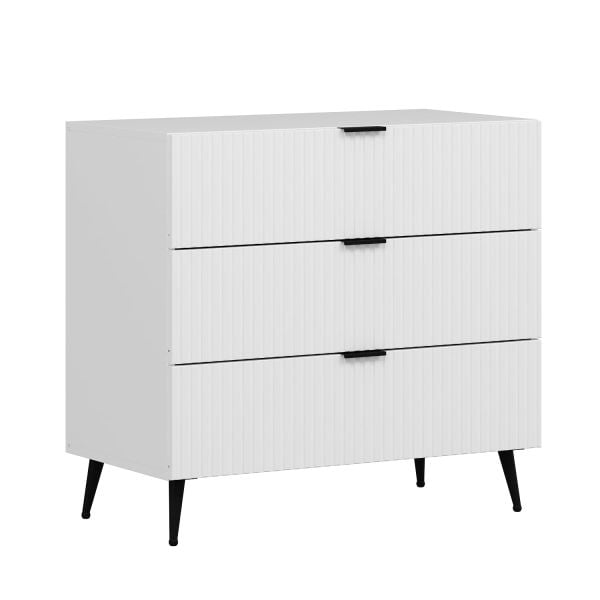 Minar Kale Şifonyer Plus Beyaz/Beyaz