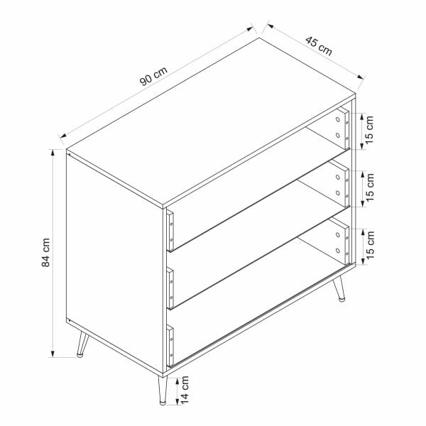 Minar Kale Şifonyer İlkbahar