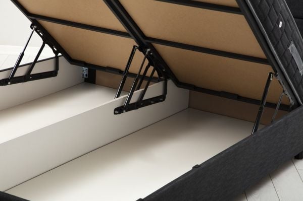 Motya Baza Başlık Seti - Antrasit 120x200