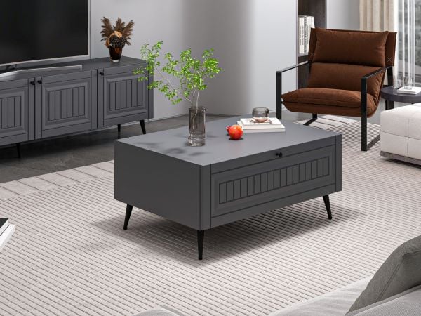 Minar Kale Orta Sehpa İlkbahar Antrasit/Antrasit