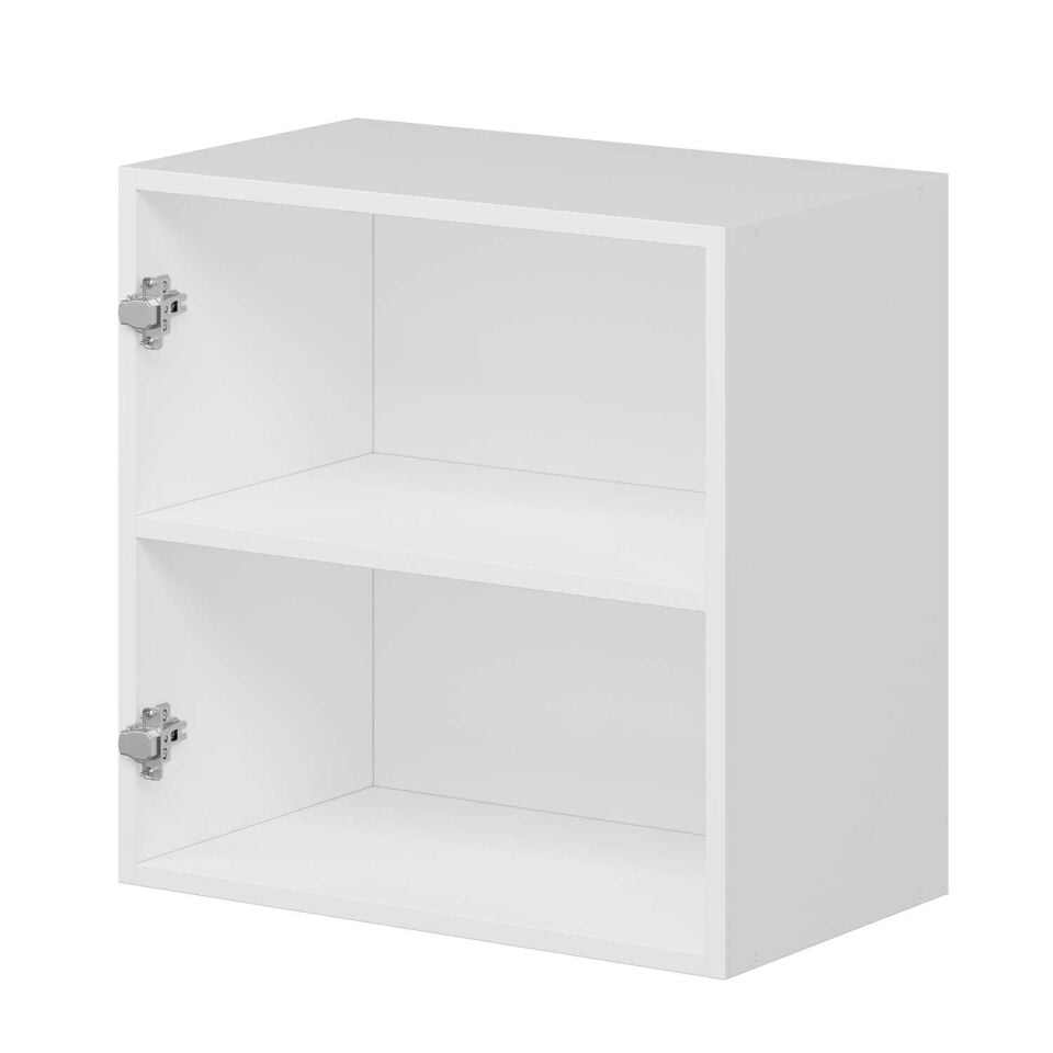 Alvinka Mutfak Modül Hg_J Üst 1Dk1R 60-H60Cm Dolap Beyaz Kumtası Mdf Gövde