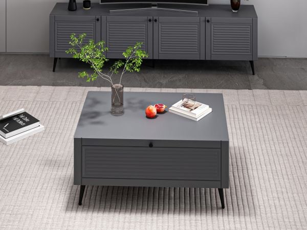 Minar Kale Orta Sehpa Pandora Antrasit/Antrasit