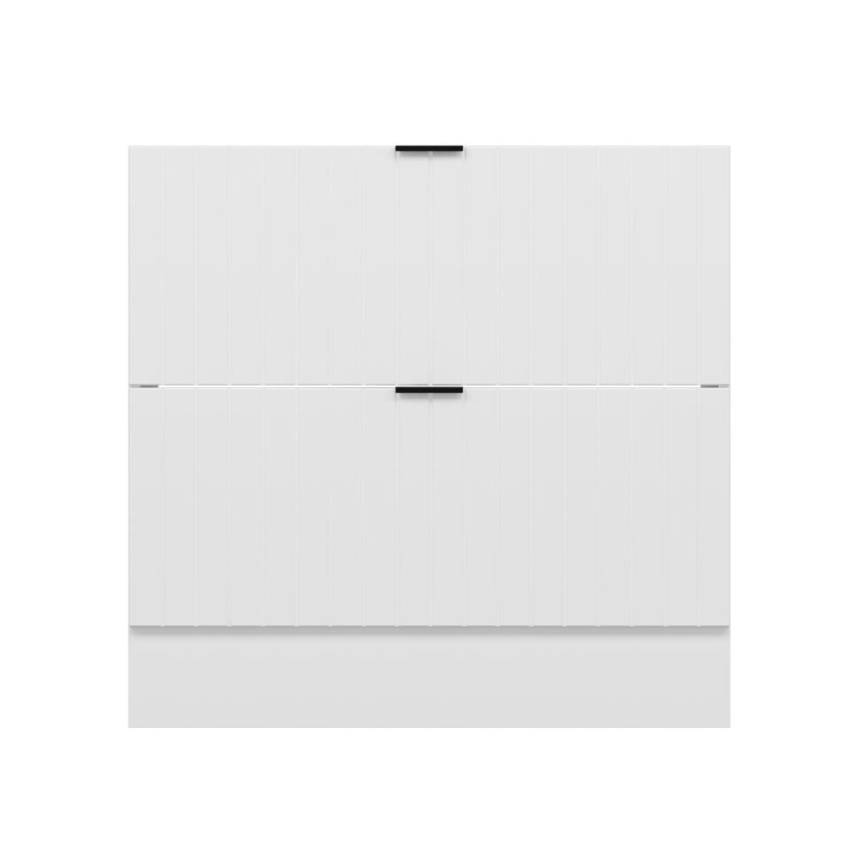 Alvinka Mutfak Modül Mbr_B Alt 2Ç 90Cm Evye Dolap Beyaz Beyaz