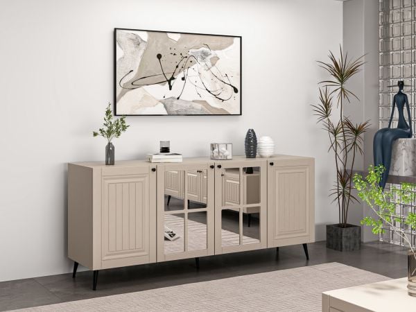 Minar Kale Konsol  Cam Kapak İlkbahar