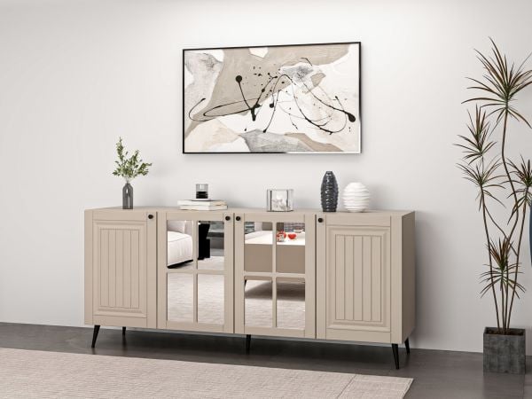 Minar Kale Konsol  Cam Kapak İlkbahar