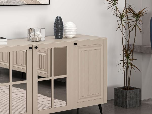 Minar Kale Konsol  Cam Kapak İlkbahar