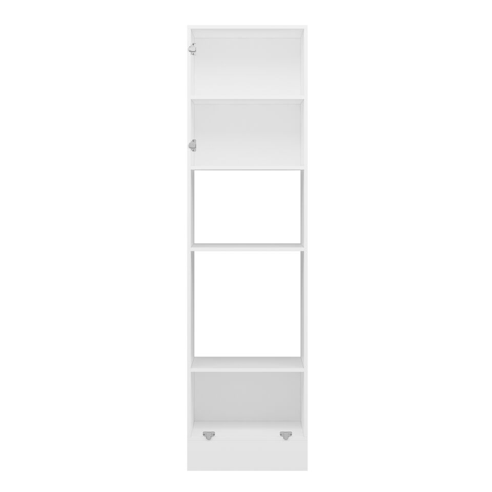 Alvinka Mutfak Modül J Kulp 60-H222Cm Boy Ankastre Dolabı Beyaz Mdf