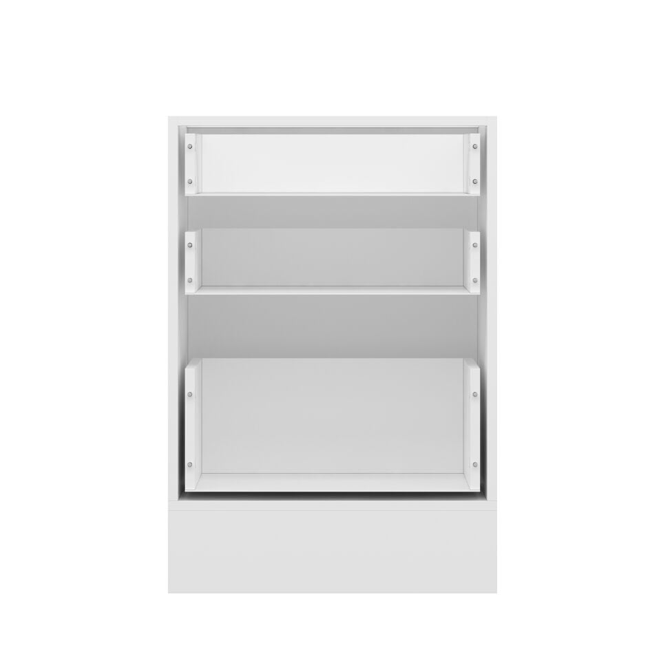 Alvinka Mutfak Modül Mbr_B Alt 3Ç1B2K Nray 60Cm Dolap Beyaz Beyaz