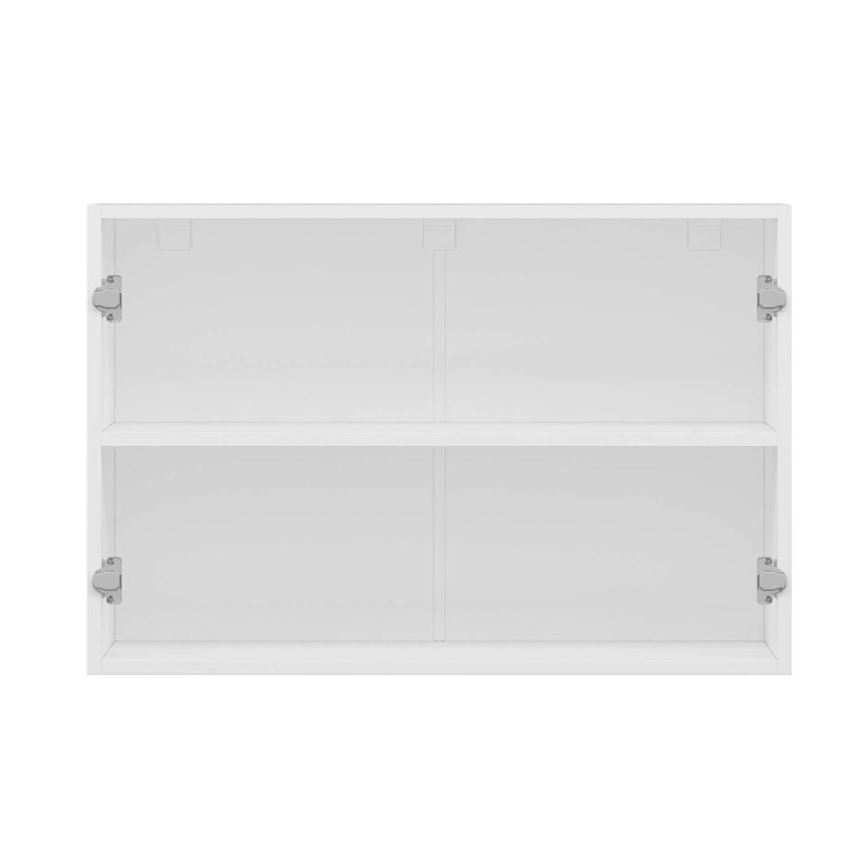 Alvinka Mutfak Modül Hg_J Üst 2Dk1R 90-H60Cm Dolap Beyaz Kumtası Mdf Gövde
