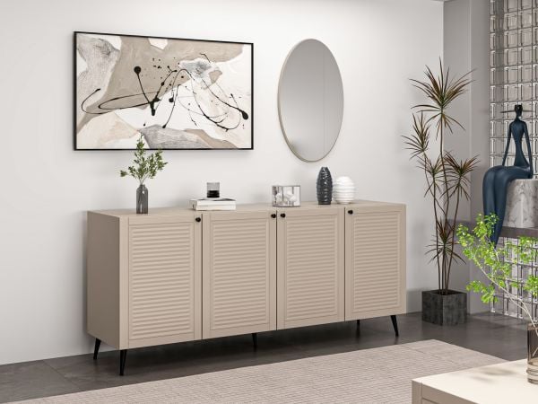 Minar Kale Aynalı Konsol Pandora