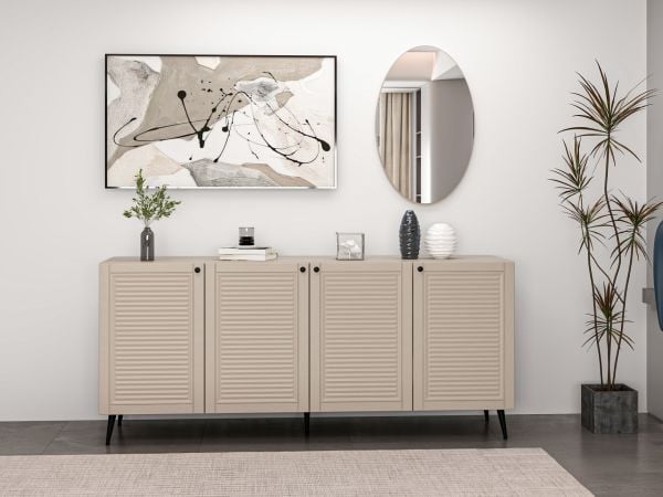 Minar Kale Aynalı Konsol Pandora