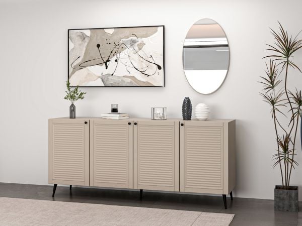 Minar Kale Aynalı Konsol Pandora