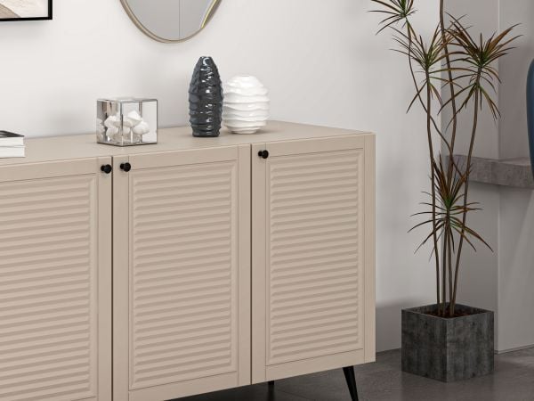 Minar Kale Aynalı Konsol Pandora