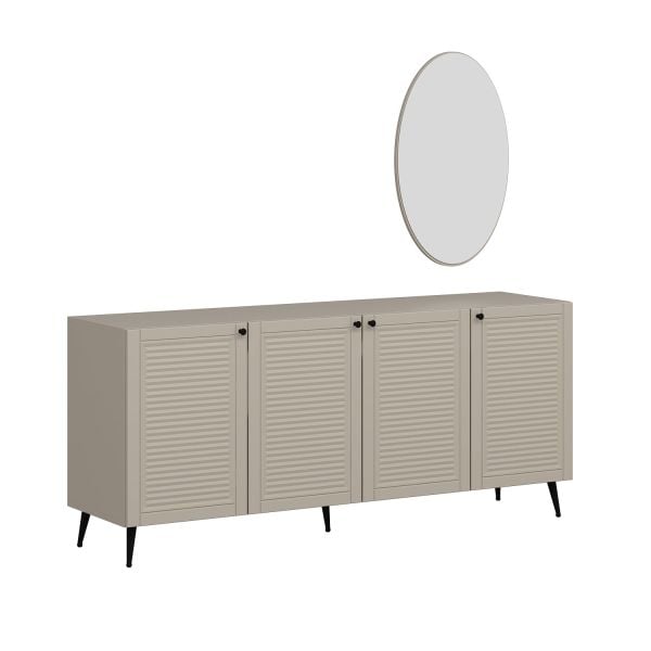 Minar Kale Aynalı Konsol Pandora