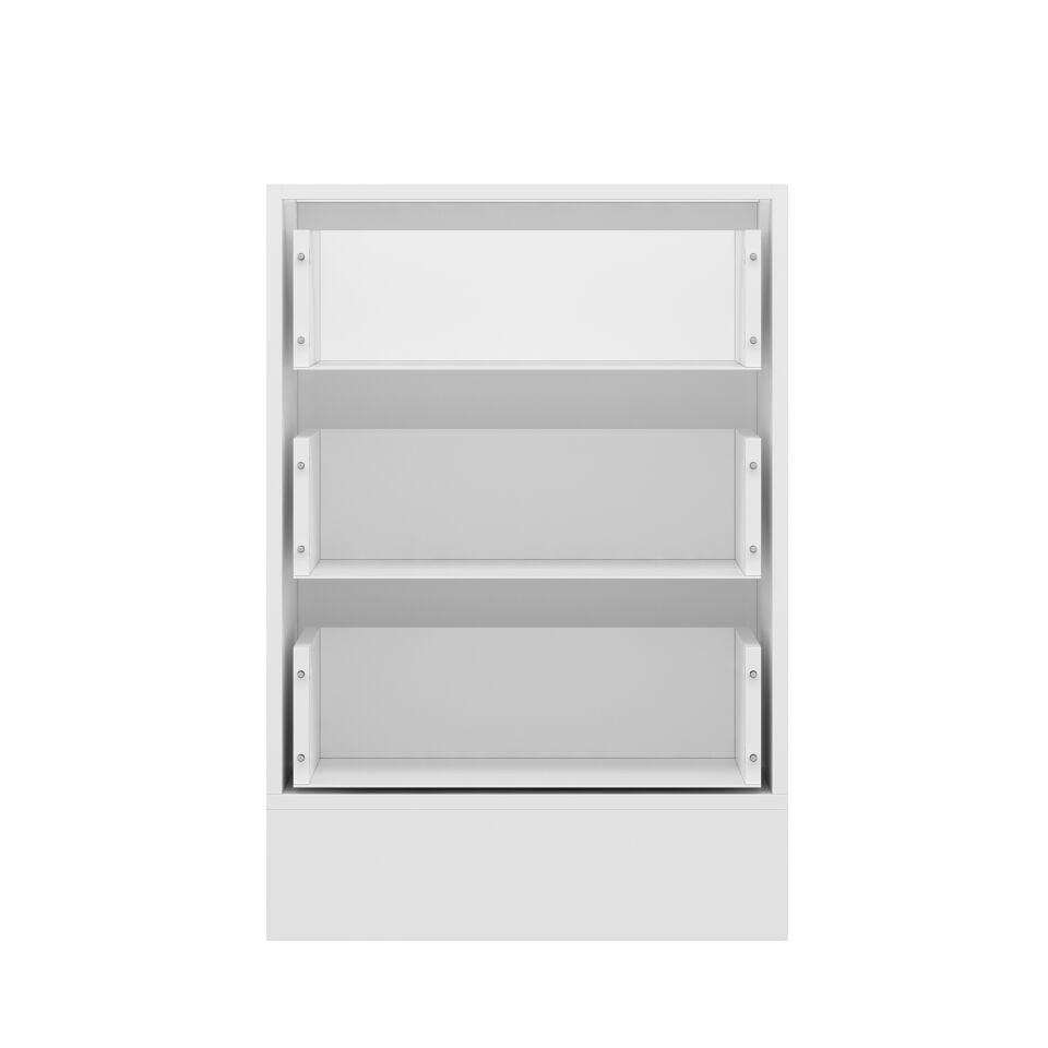 Alvinka Mutfak Modül Mbr_B Alt 3Ç 60Cm Dolap Beyaz Beyaz