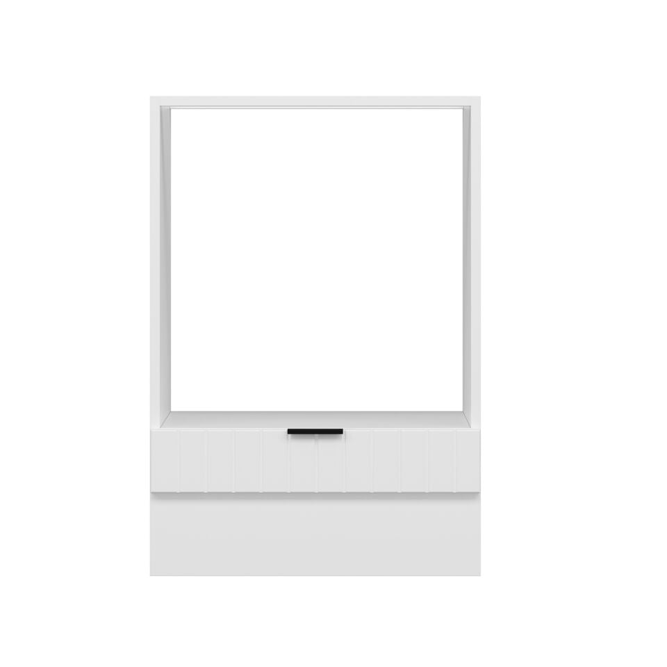 Alvinka Mutfak Modül Mbr_B Alt 1K 60Cm Ank Dolap Beyaz Beyaz