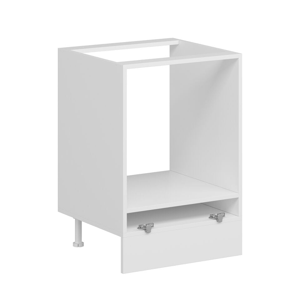 Alvinka Mutfak Modül Mbr_B Alt 1K 60Cm Ank Dolap Beyaz Beyaz