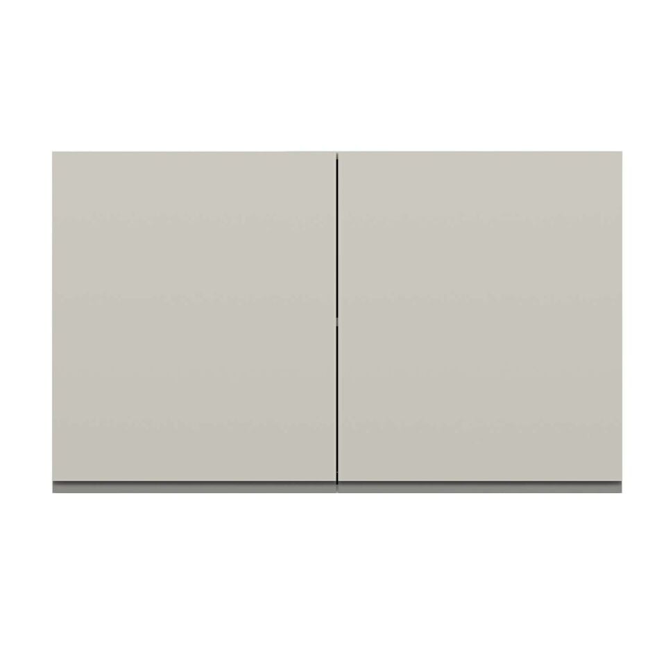 Alvinka Mutfak Modül Hg_J Üst 2Dk1R 120-H72Cm Dolap Beyaz Kumtası Mdf Gövde
