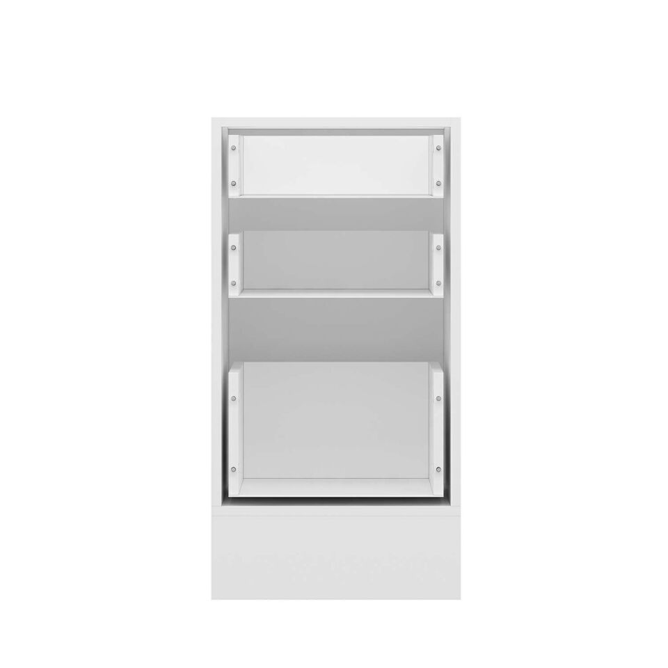 Alvinka Mutfak Modül Duz Alt 3Ç1B2K 45Cm Dolap Beyaz Dore