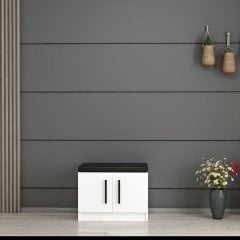 Dante 2K Minderli Ayakkabılık-Beyaz