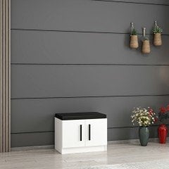 Dante 2K Minderli Ayakkabılık-Beyaz