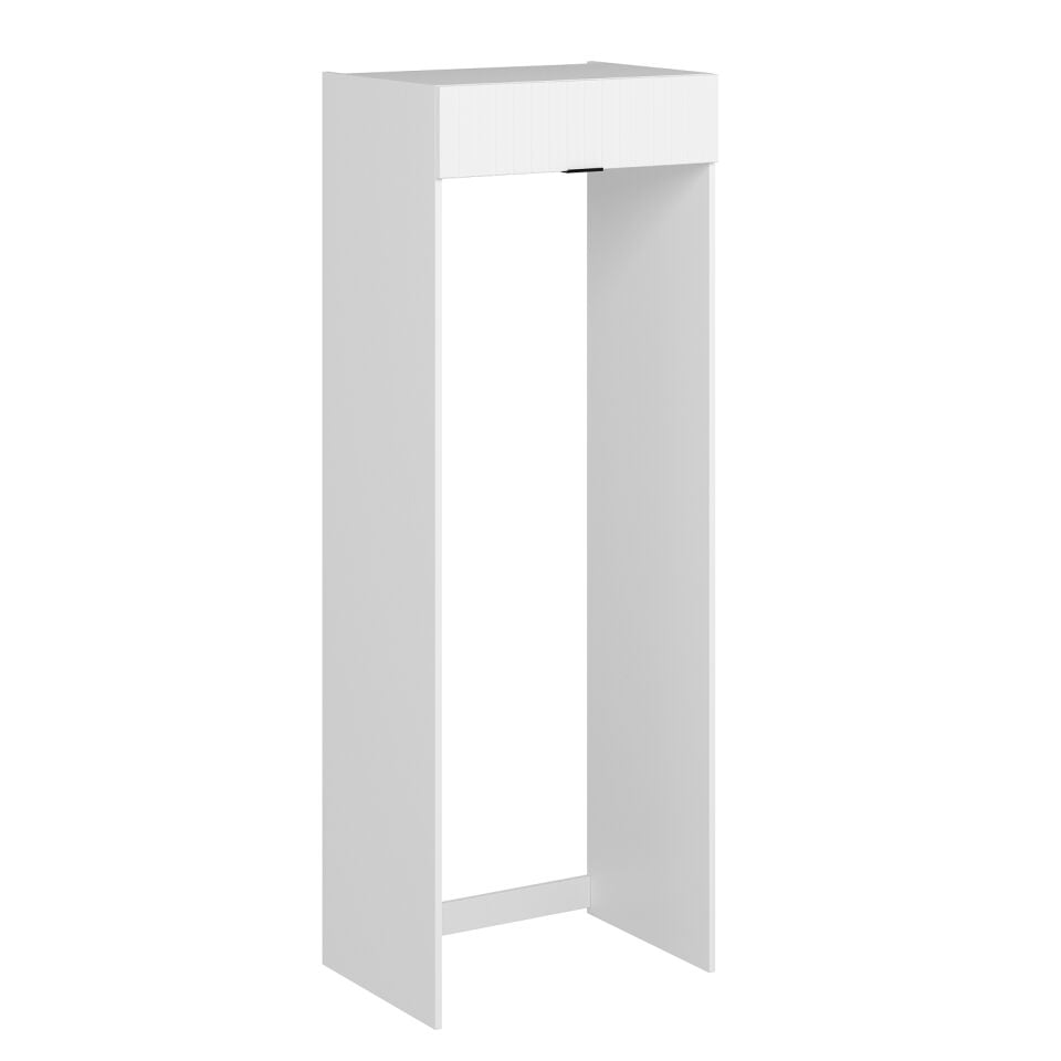 Alvinka Mutfak Modül Mbr_B 80-H222Cm Buz Dolabı Beyaz Beyaz