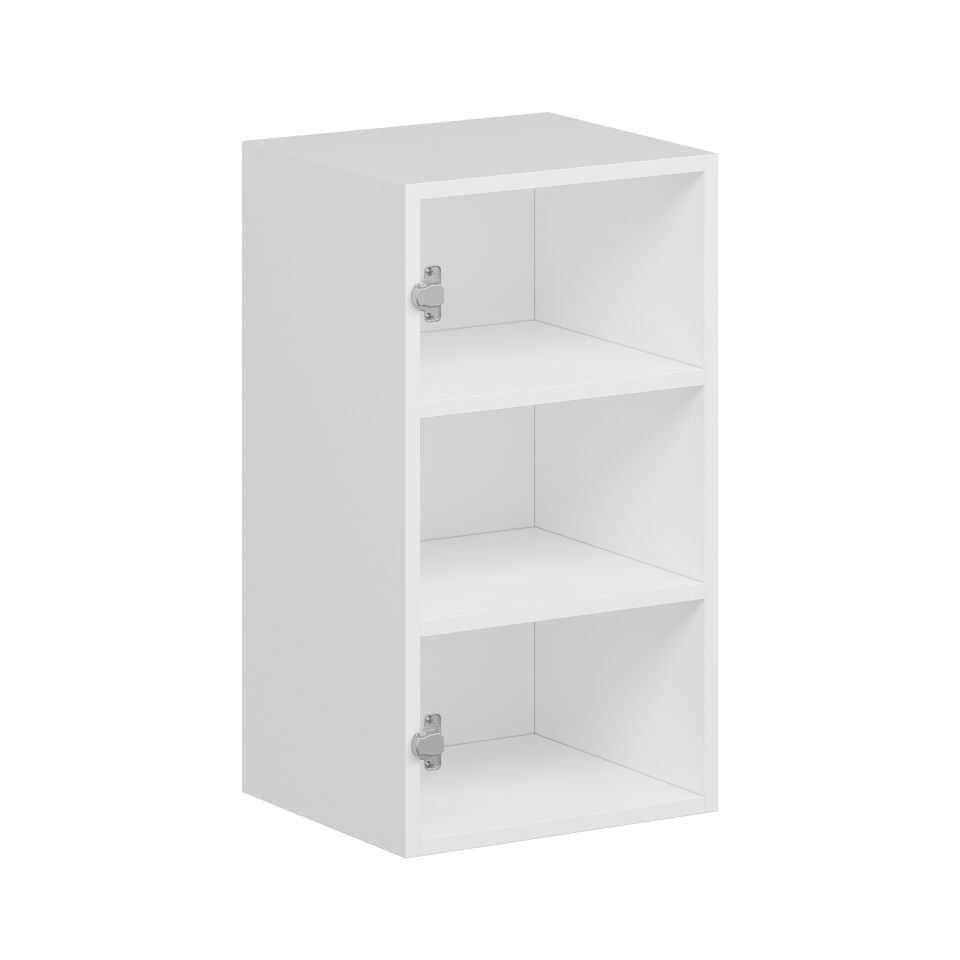 Alvinka Mutfak Modül Mbr_B Üst 1Dk2R 40-H72Cm Dolap Beyaz Beyaz