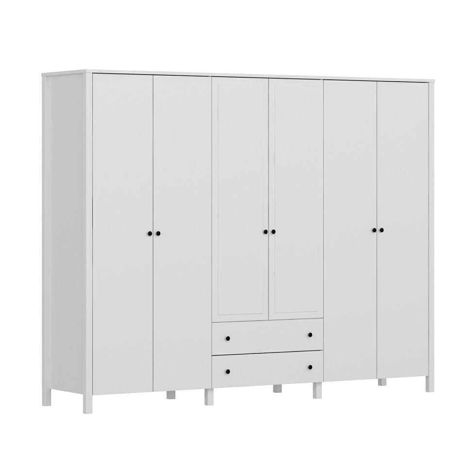 İnci 6K Profil Ayaklı 2 Ayna Dolap Byz