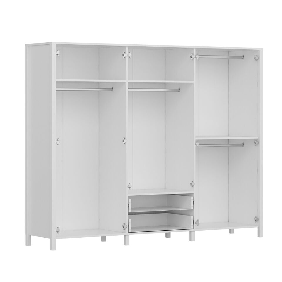 İnci 6K Profil Ayaklı 2 Ayna Dolap Byz