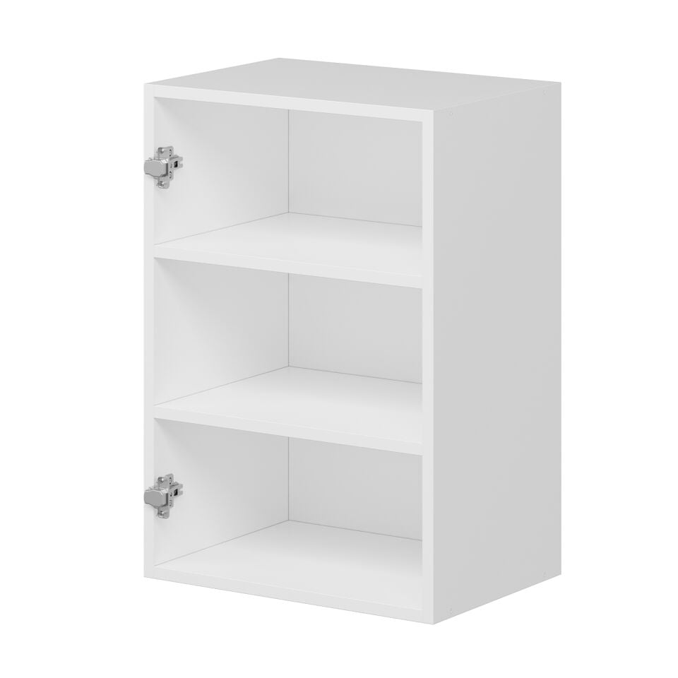 Alvinka Mutfak Modül Mbr_B Üst 1Dk2R 50-H72Cm Dolap Beyaz Beyaz