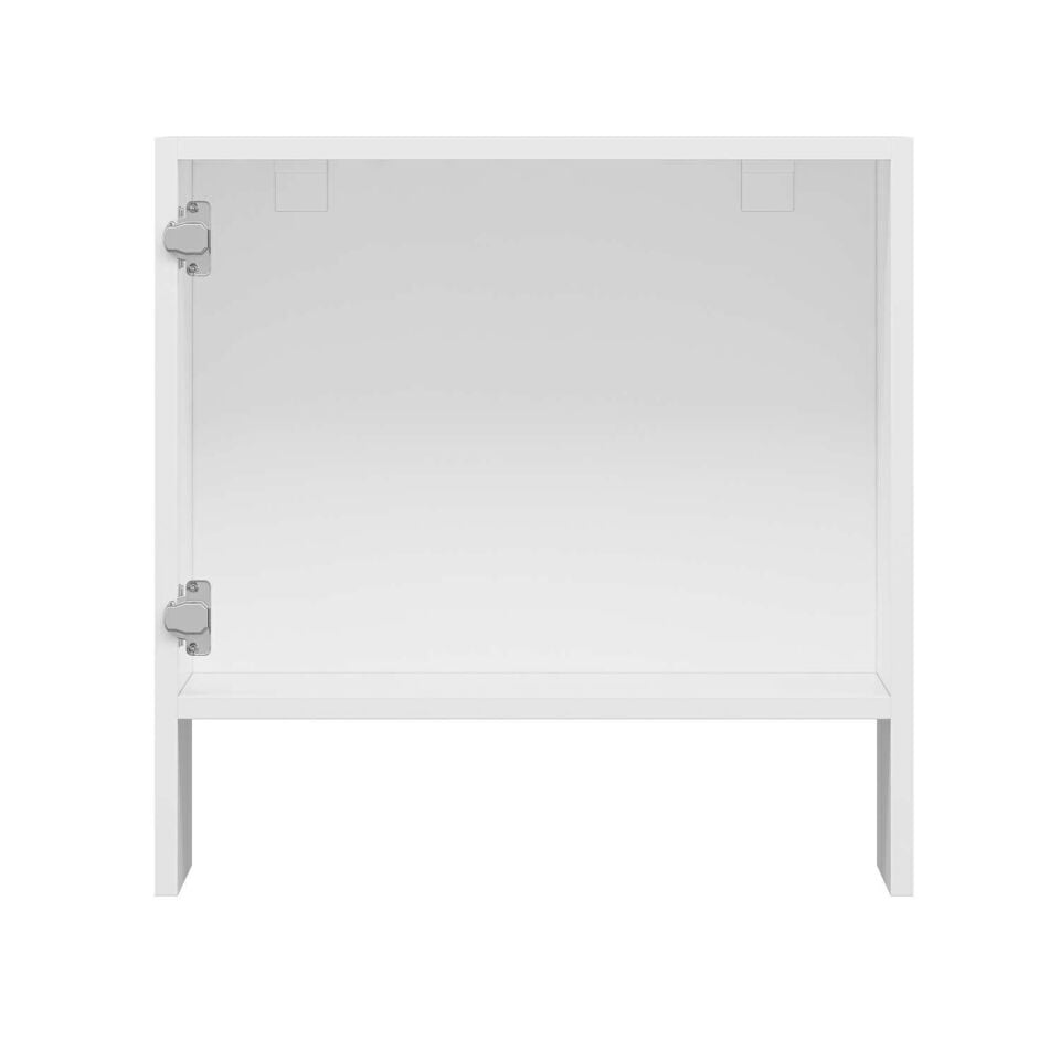 Alvinka Mutfak Modül Duz Üst 1Dk 60-60-H72Cm Asp Dolap Beyaz Dore