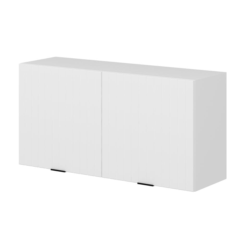 Alvinka Mutfak Modül Mbr_B Üst 2Dk1R 120-H60Cm Dolap Beyaz Beyaz