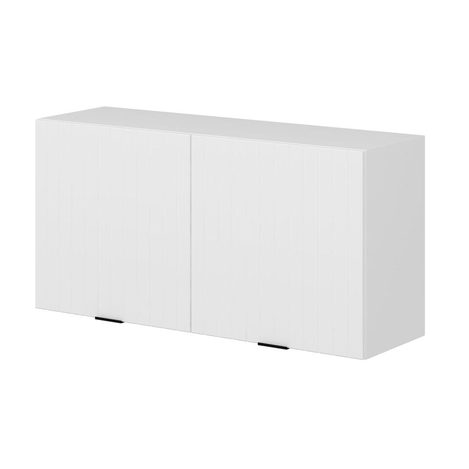 Alvinka Mutfak Modül Mbr_B Üst 2Dk1R 120-H60Cm Dolap Beyaz Beyaz