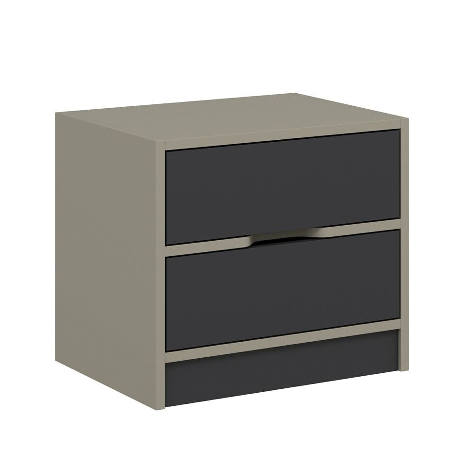 Silva Komodin 2C Kumtaşı Antrasit