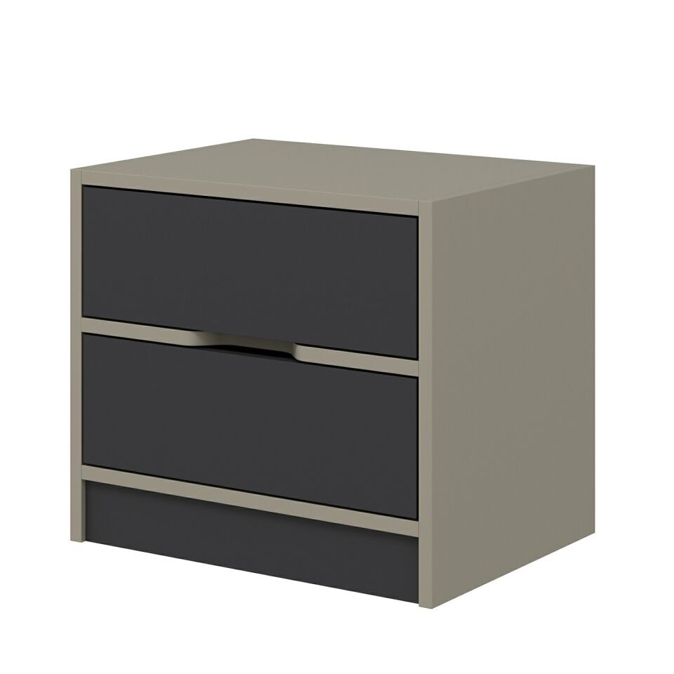 Silva Komodin 2C Kumtaşı Antrasit