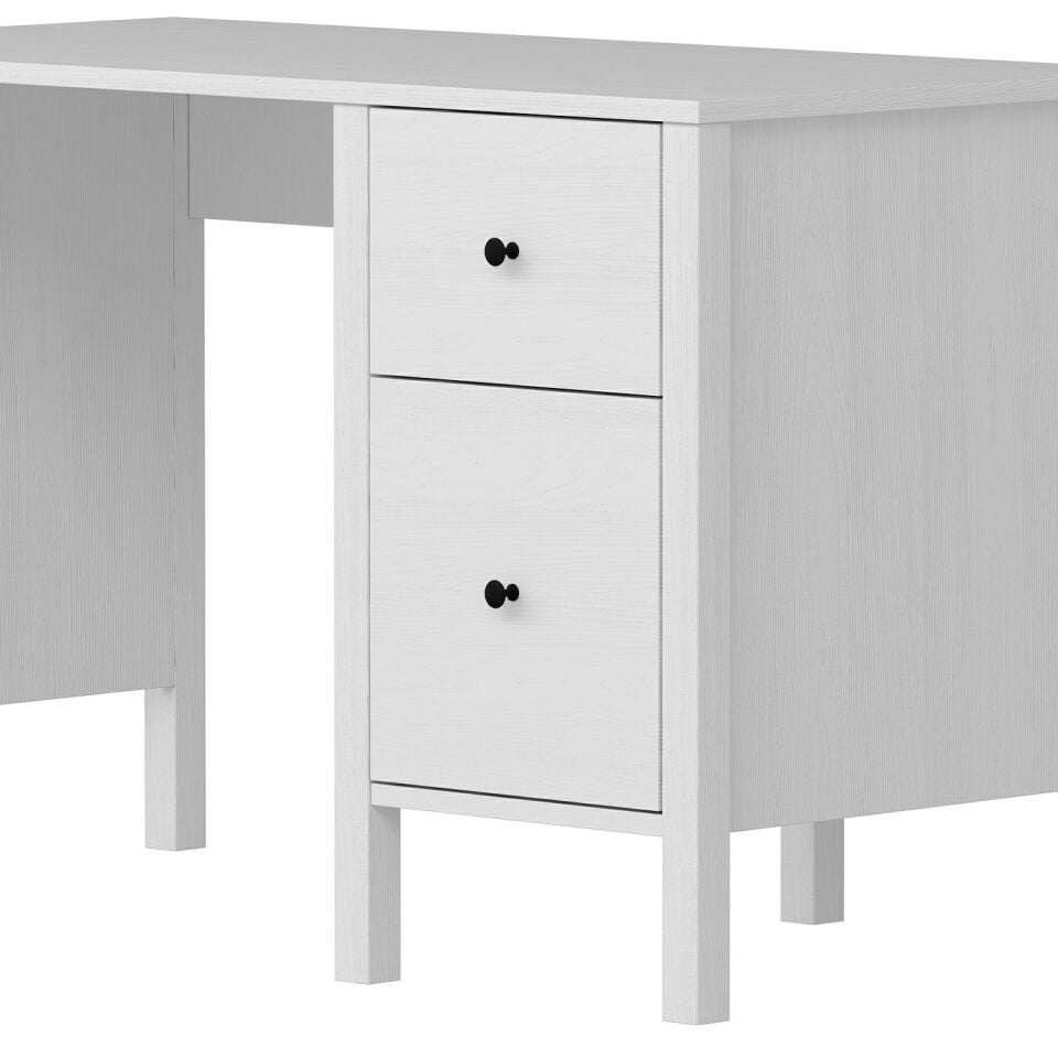 Eva Çalışma Masası Profil Ayaklı Beyaz