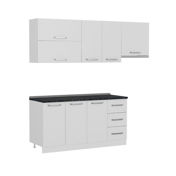 Minar 220 Cm Mutfak Dolabı Beyaz 220-B8