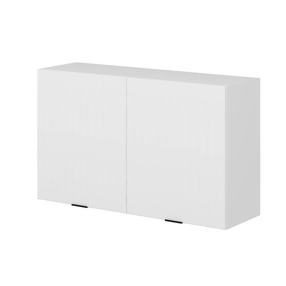 Alvinka Mutfak Modül Mbr_B Üst 2Dk1R 120-H72Cm Dolap Beyaz Beyaz