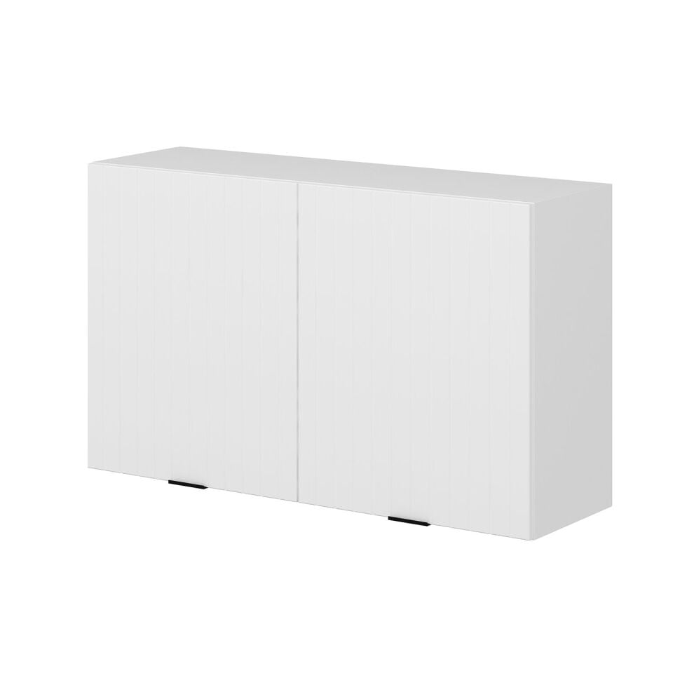 Alvinka Mutfak Modül Mbr_B Üst 2Dk1R 120-H72Cm Dolap Beyaz Beyaz