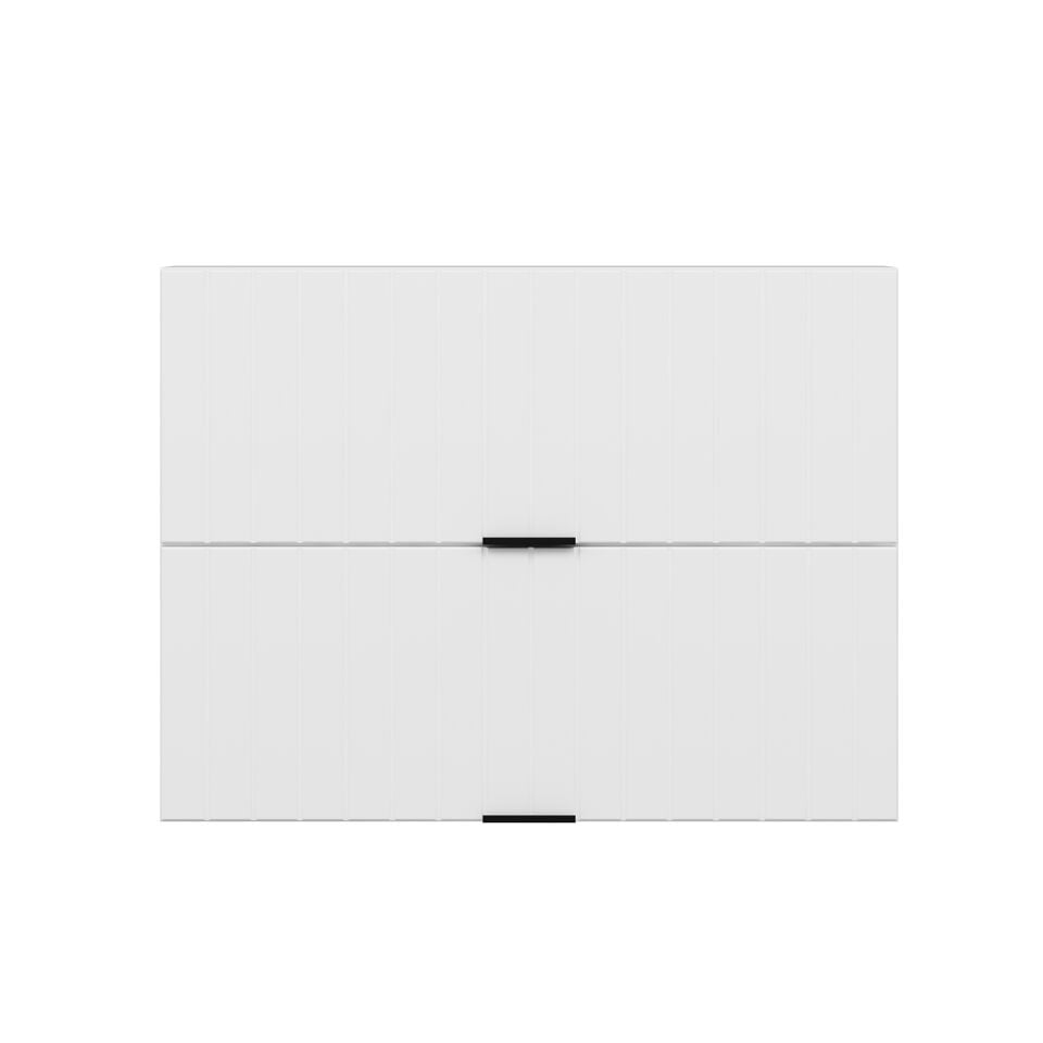 Alvinka Mutfak Modül Mbr_B Üst 2Yk1R 80-H60Cm Dolap Beyaz Beyaz