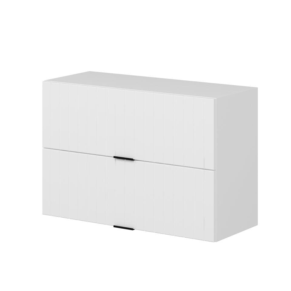 Alvinka Mutfak Modül Mbr_B Üst 2Yk1R 90-H60Cm Dolap Beyaz Beyaz