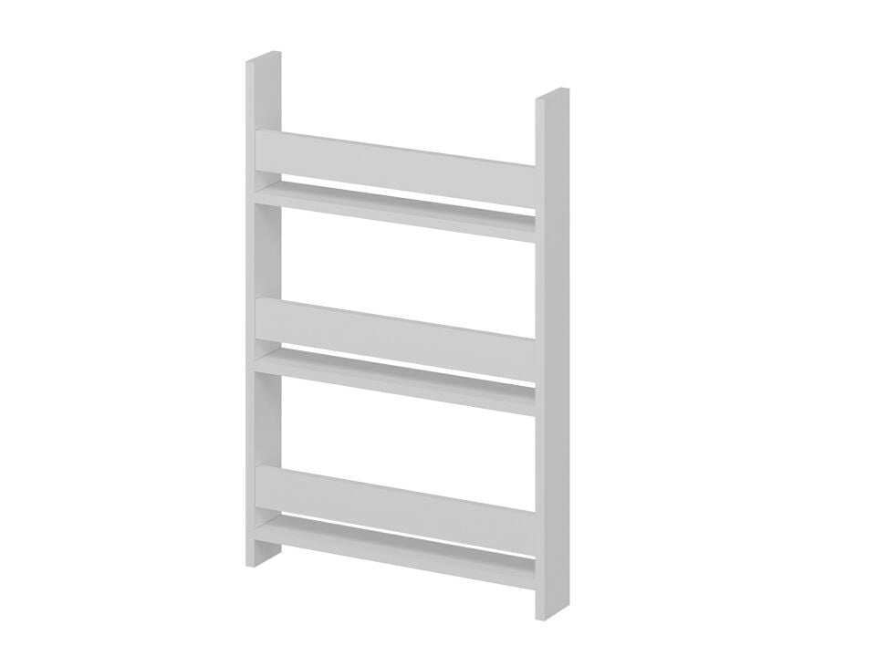 Tri 3 Raflı Asma Kitaplık - Beyaz