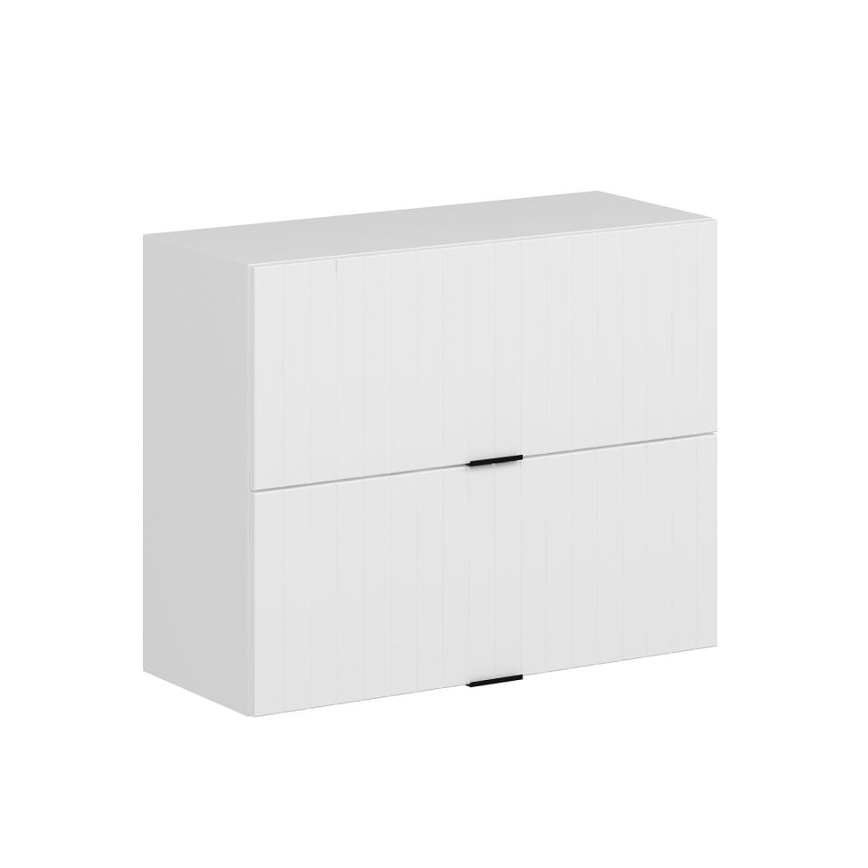 Alvinka Mutfak Modül Mbr_B Üst 2Yk1R 90-H72Cm Dolap Beyaz Beyaz