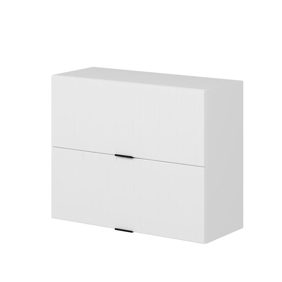 Alvinka Mutfak Modül Mbr_B Üst 2Yk1R 90-H72Cm Dolap Beyaz Beyaz