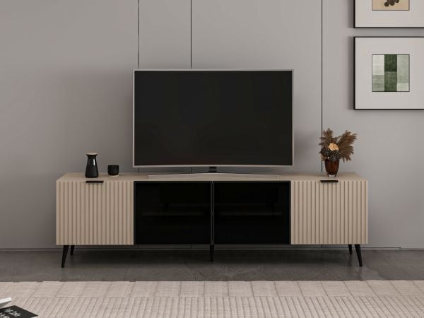 Plus Tv Ünitesi Cam Kapak